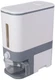 Sooyee 23 Lbs Rice Dispenser with Measuring Cup and One Drawer Food Storage Cont