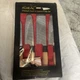 Hiroshi  Premium Knife Set 4 Piece Sushi & Sashimi Chef Knives NEW