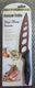 10" Copper Kitchen Knife AS SEEN ON TV Stays Sharp Forever Stainless Steel&nbsp;NEW
