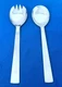 Capri Italy CAP2 Stainless, Italy, Satin Handle, Plain - 2 Piece Serving Set