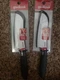 (2) GoodCook Touch Santoku Knife Ceramic Blade 5" Comfort Handle w/Sheath