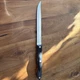Cutco Serrated Slicing Carving Knife 1729 JD Dark Brown Handle Made in USA NY