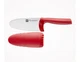 ZWILLING Twinny Kids Chef Knife Red Safe Stainless Steel Blade with Sheath
