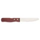 Crestware Skjw Steak Knife, 5 In. L, Wood Handle, Pk12