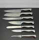 Sabatier All Silver Knife Lot Bundle set of 7 Forged Stainless Steel 20B769