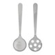 RSVP International Endurance Kitchen Collection Salad Serving Set, Dishwasher Sa