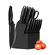 XANAPON Knife Set, 14 Pieces Kitchen Knife Set, High Carbon German ... Fast Ship