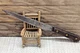 Vintage Carbon Steel Blade Carving Slicing Knife Wood Handle 9" Blade Full Tang