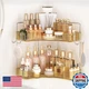 Kinkota Golden Corner Counter Organizer, 2 - Tier Bathroom & Kitchen Storage Tra
