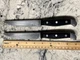J. A. HENCKELS Statement Steak Knives 13559-1210 4 1/2" Pair Lot of 2 Full Tang