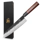 Mitsumoto Sakari Kiritsuke Chef Knife 9 inch 9CR18MOV Steel