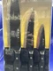Kalorik MAXX 3-Piece Professional Chef Prep Paring Knife Set in Stainless Steel