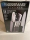 Farberware Platinum 12 pc Stainless Steel Cutlery Set FPP12P Black New In Box