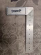 Empire Level 122 20cm METRIC Heavy Duty Aluminum Try Square