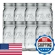 Ball Regular Mouth Pint 16 Oz. Mason Jars Lids And Bands For Canning Or