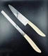 Vintage Pair Of Quikut Quikkle Knives Vintage Cookware 7.5" & 9" Blade