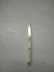 Cutco 1720 Kitchen Paring Knife Stainless Blade, Pearl White Handle, Made in USA