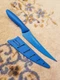 KAI  Pure Komachi 2 Blue 10" Utility Chef Knife High Carbon Stainless