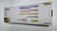 Corrugated Kitchen Knife Set 6pc Pastel Multi Color ER-0278 NIB