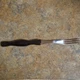 Cutco 1726 KD Carving Fork Stainless Steel Dark Brown Plastic Handle