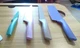 4-Piece Corrugated Kitchen Knife Set