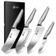 DDF iohEF Kitchen Knife Set, 4 Piece Professional Ultra Sharp Knives Set, Jap...