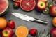 Global Ukon 5 Inch Hollow Ground Santoku Knife