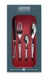 Laguiole Heritage Dinnerware Set; Luxury French Flatware in 16 Piece, Silver 