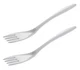 Gourmac Melamine Fork, White Set of 2
