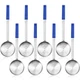 Teenyyou 8 Pcs Portion Control Serving Spoons Portion Scoops Cups Solid and Slot