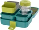 THERMOS Kids Freestyle Food Storage Lunch Kit, Blue - Reusable