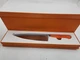 NEW Tumbler Chef Knife 8" Orange
