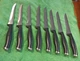 Calphalon Contemporary  Serrated Stainless Steel Seak  Knifes 4.5" Blade 9" Long