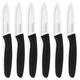 targzier Paring Knife Set of 6,Premium Paring Knives,Stainless Steel Vegetabl...