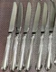 Gorham Melon Bud 18/10 Flatware - (1) FROSTED DINNER KNIFE