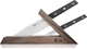 Cangshan Cutlery TG Series 3-Piece TAI Knife Walnut Block Set, Swedish Steel NEW