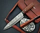 Custom Hand Made Forged Damascus Steel Kitchen Chef Knife 2840