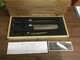 Kamikoto Niigata Steel Kanpeki Knives 3 Knives Set Wooden Display Box 神箏 authent