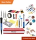 Fast Heating 60W Soldering Iron with Heat Resistant Grip - 15 Piece Kit