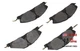 Kit Brake Linin (P) (BRF1475) - Model BRF1475.