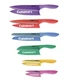 Cuisinart - 12pc Colored Metallic Knife Set w Blade Guard - Multicolor