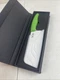 Chef Knife Inch Protective Cover Green White Blade Boxed VOS Your Masterpice