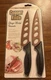 NEW TEKNO Copper Knife Stainless Steel 2 Pack Never Needs Sharpening - TEK 810
