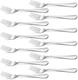 Briout Silverware, Dinner Fork 8 Inches, Forks Set of 12 12-piece, Silver 