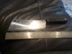 2 LIONS PROFESSIONAL SABATIER MEAT CLEAVER w/ Black Handle 12" Long 