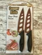 Never Needs Sharpening COPPER KNIFE Stainless Steel 2 Pack TEKNO TEK 810 NEW