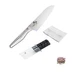 Kai Corporation Seki Magoroku Takumi-So Santoku Knife 165mm & Sharpener &