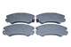 Beck/Arnley 082-1475 Premium Organic Disc Brake Pad Kit NOS
