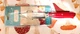 Pioneer Woman Signature Stainless Steel Paring Knife 3.5 inch Red Full Tang New