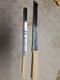 2 Quikut Quikkle Knife Stainless Steel Carving Bread Frozen Food Double Sided